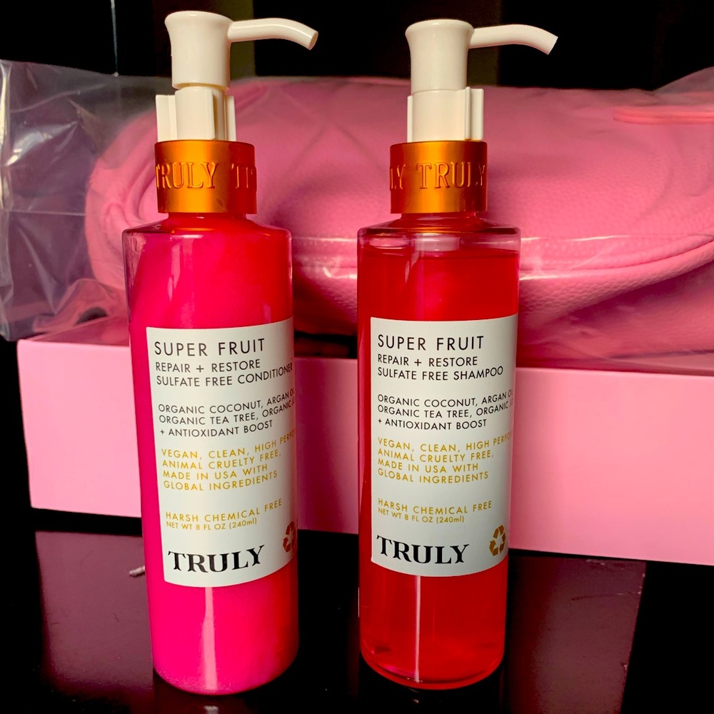 Truly shampoo and conditioner